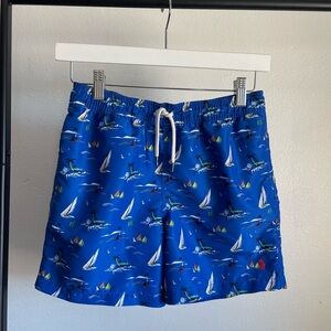Polo by Ralph Lauren Kids Blue Swim Trunks